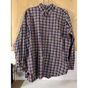 Ralph Lauren Blaire Plaid Shirt Men's Size XXL